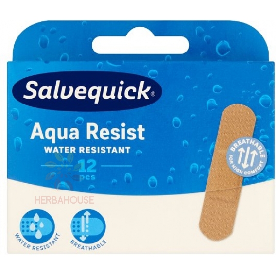 Obrázek pro Salvequick Aqua Resist náplasti (12ks)