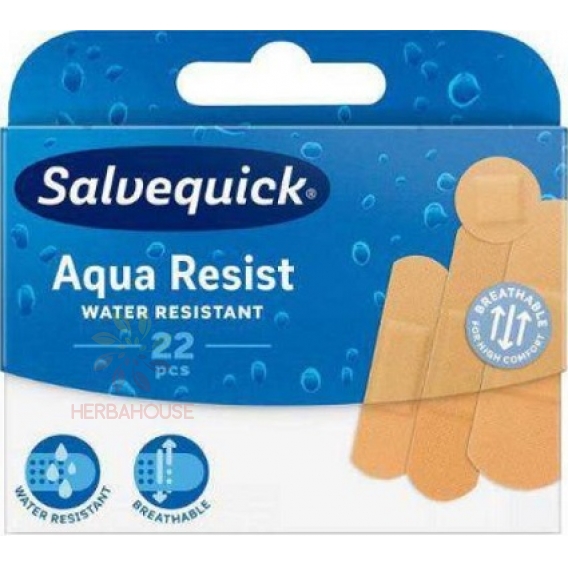 Obrázek pro Salvequick Aqua Resist náplasti (22ks)