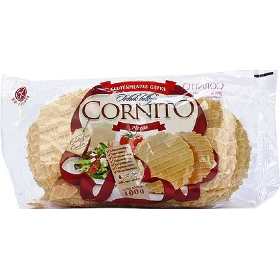 Obrázek pro Cornito Bezlepkové kukuřično - bramborové oplatky s příchutí pizzy (100g)