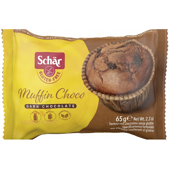 Obrázek pro Schär Muffin Choco Bezlepkový čokoládový muffin (65g)