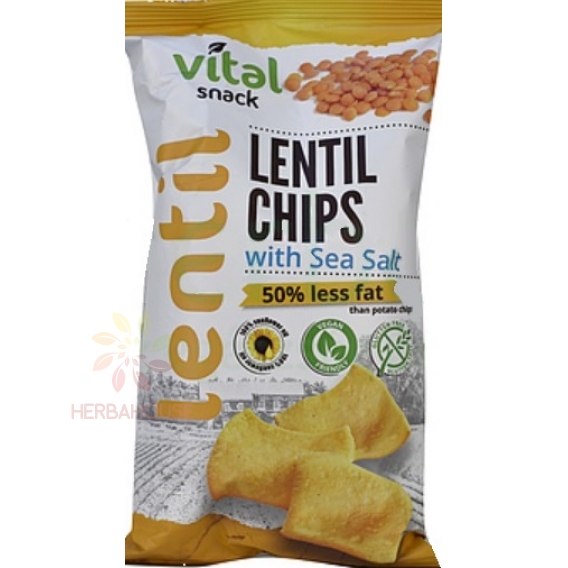 Obrázek pro Golden Snack Čočková chipsy s mořskou solí (65g)