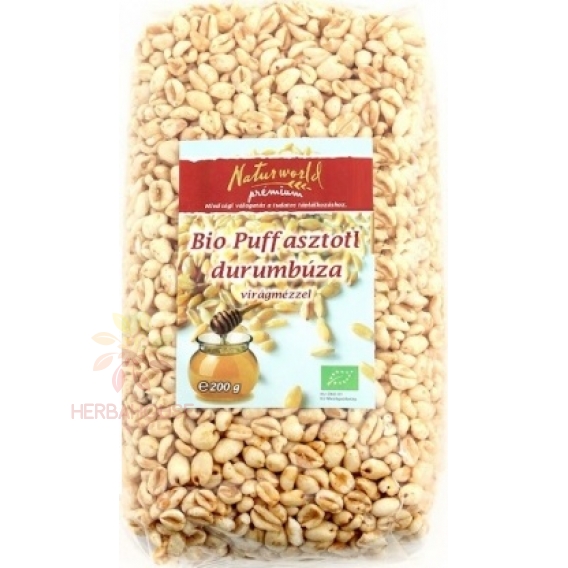 Obrázek pro Naturgold Bio pufovaných durum - tvrdá pšenice s květovým medem (200g)