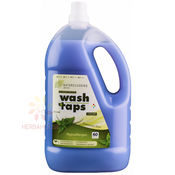 Obrázek pro Wash Taps EKO Hypoalergenní prací gel na barevné prádlo (4500ml)