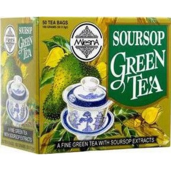 Obrázek pro Mlesna soursop zelený čaj porcovaný (50ks)