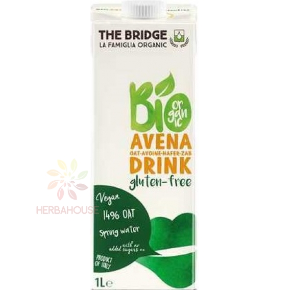 Obrázek pro The Bridge Bio Bezlepkový Ovesný nápoj (1L)