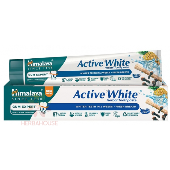 Obrázek pro Himalaya Active White zubní pasta Fresh gel (75ml)
