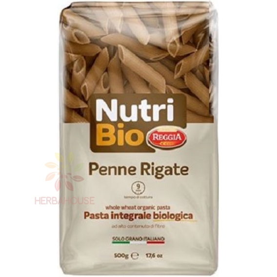 Obrázek pro Pasta Reggia Nutri Bio Durum celozrnné těstoviny - penne (500g)