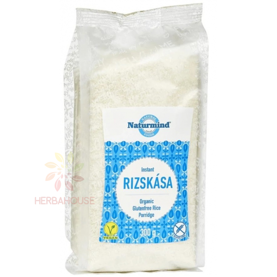 Obrázek pro Naturmind Bezlepková instantní rýžová kaše (300g)
