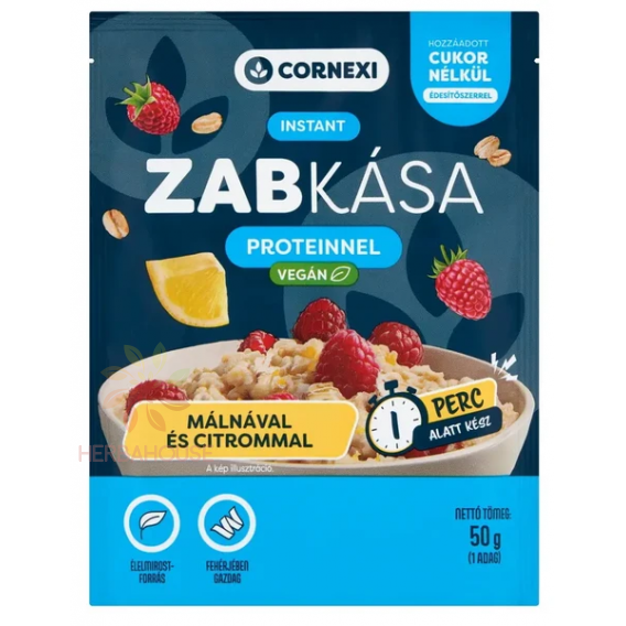 Obrázek pro Cornexi Proteinová ovesná kaše malinově citronová bez cukru se sladidlem (50g)