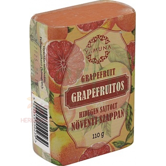 Obrázek pro Yamuna Grapefruitové mýdlo lisované za studena (110g)