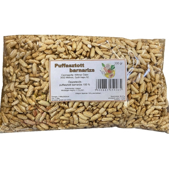 Obrázek pro Wittmer pufovaných hnědá rýže natural (100g)