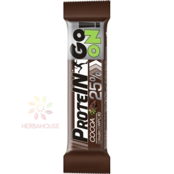 Obrázek pro Sante Go On Protein Bílkovinná tyčinka máčená v mléčné čokoládě s kakaovou příchutí (50g)