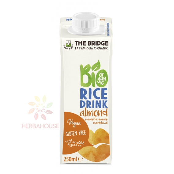 Obrázek pro The Bridge Bio Rýžový nápoj mandlový (250ml)