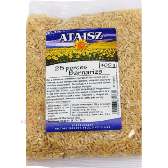 Obrázek pro Ataisz Rýže hnědá 25 minutová (400g)