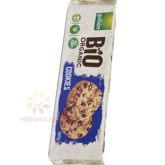 Obrázek pro Gullón Bio Cookies sušenky s kousky čokolády (150g)
