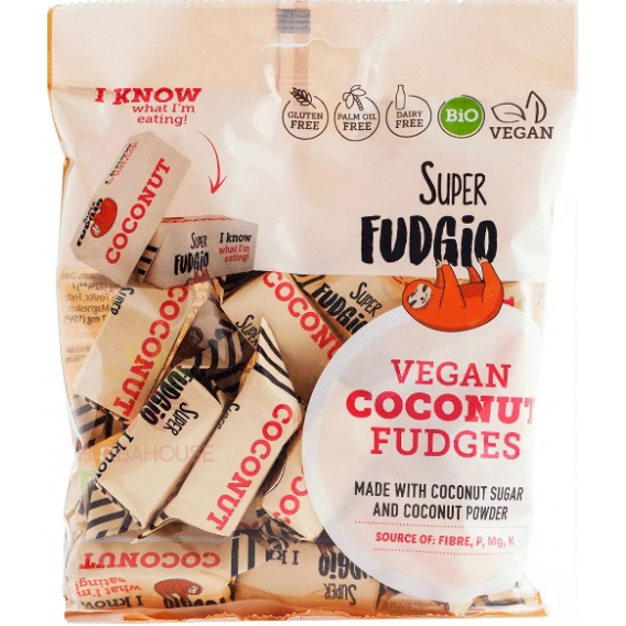 Obrázek pro Me gusto Super Fudgio Bio Karamely bezmléčnou kokosové (150g)
