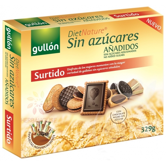 Obrázek pro Gullón Surtido Mix výběr sušenek se sladidlem (319G)