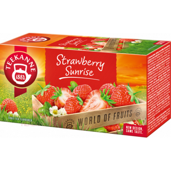 Obrázek pro Teekanne Strawberry Sunrise ovocno-bylinný čaj jahody (20ks)