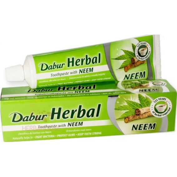 Obrázek pro Dabur Herbal Neem Zubní pasta bylinková (100ml)