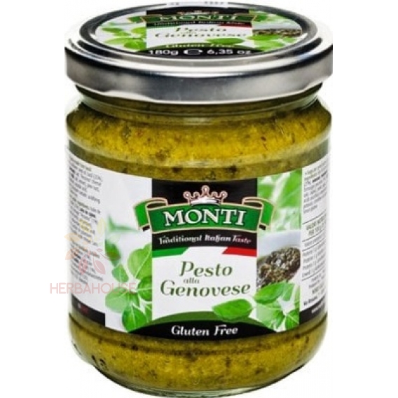 Obrázek pro Nord salsa Monti Pesto Genovese Bazalkové pesto se sýrem Pecorino (180g)