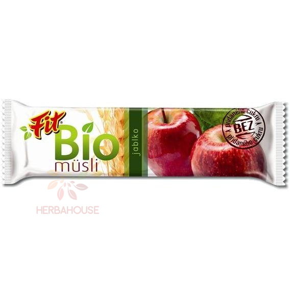 Obrázek pro Fit Bio Müsli tyčinka jablečná (30g)