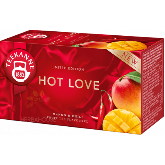 Obrázek pro Teekanne Hot Love ovocno-bylinný čaj Mango a chilli (20ks)