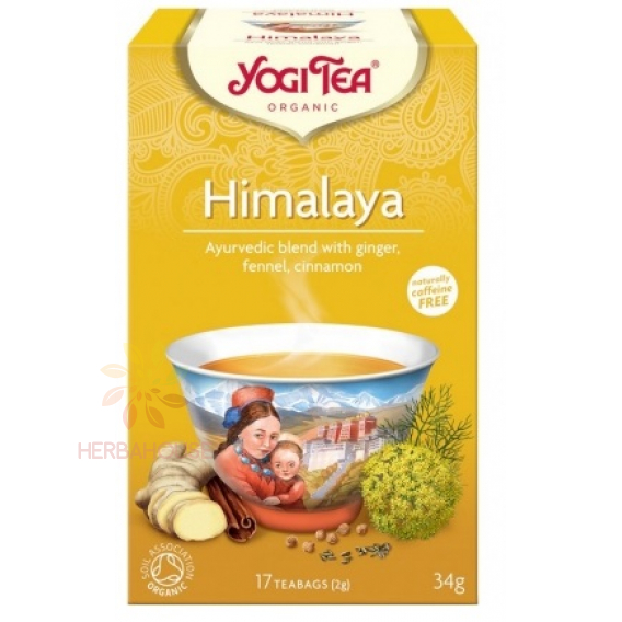Obrázek pro Yogi Tea® Bio Ajurvédský čaj Himalaya (17ks)