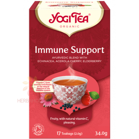 Obrázek pro Yogi Tea® Bio Ajurvédský čaj Podpora imunity (17ks)