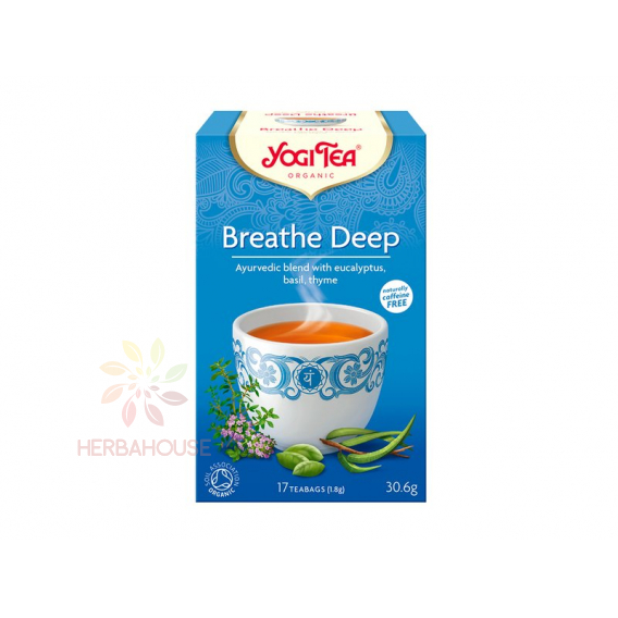 Obrázek pro Yogi Tea® Bio Ajurvédský Čaj na volné dýchání (17ks)