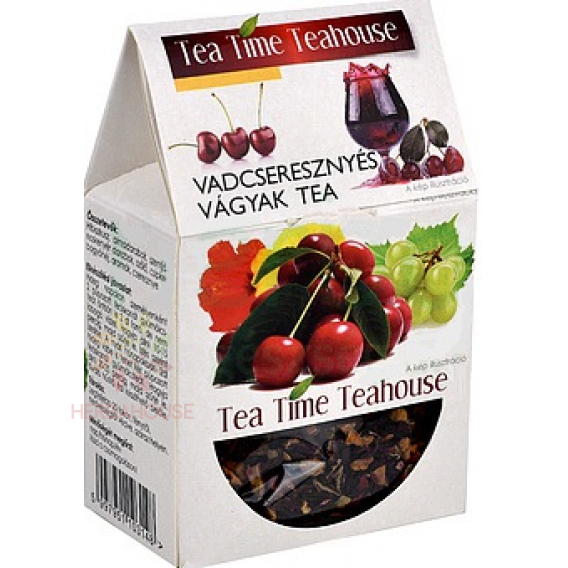 Obrázek pro Tea Time Teahouse Ovocný čaj sypaný třešeň (100g)