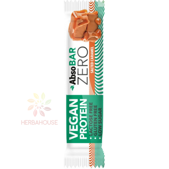 Obrázek pro AbsoRice AbsoBar Zero Proteinová tyčinka Slaný karamel (40g)