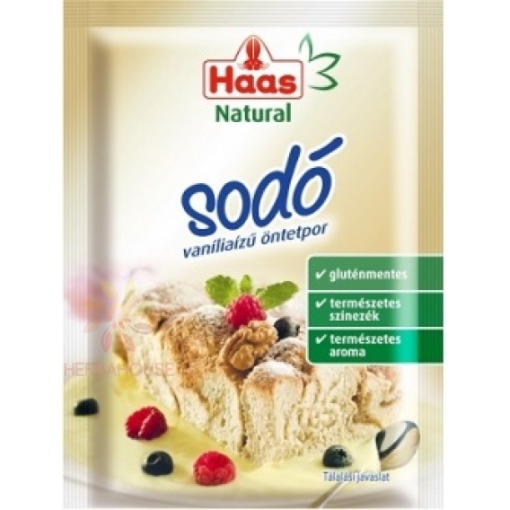 Obrázek pro Haas Natural sodou s vanilkovou příchutí (15g)