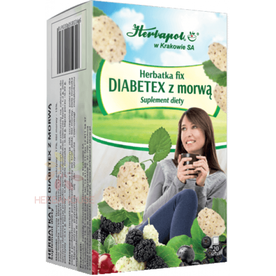 Obrázek pro Herbapol Diabetex bylinný čaj pro diabetiky (20ks)