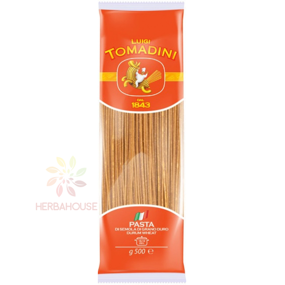 Obrázek pro Tomadini semolinová celozrnné těstoviny Špagety (500g)