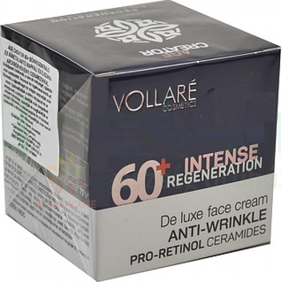 Obrázek pro Vollare Age Protector 60+ regenerační pleťový krém s retinolem a ceramidy (50ml)