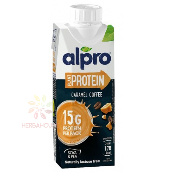 Obrázek pro Alpro Plant Protein sójový karamelově-kávový nápoj (250ml)