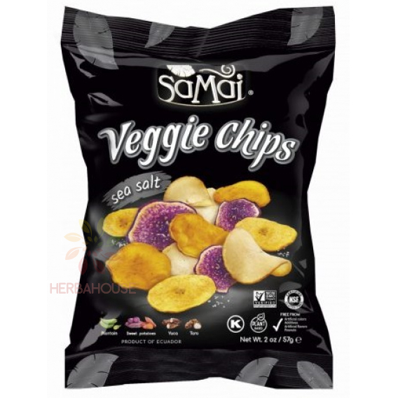 Obrázek pro Samai Rainforest zeleninové chipsy mořskou solí (57g)