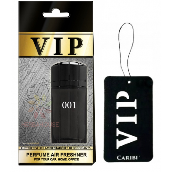 Obrázek pro VIP Air parfémové osvěžovač vzduchu Paco Rabanne Black XS (1ks)