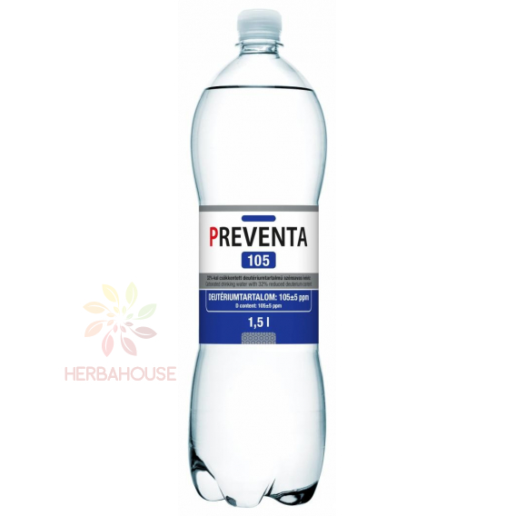 Obrázek pro Preventa Sycená stolní voda s obsahem deuteria 105ppm (1500ml)