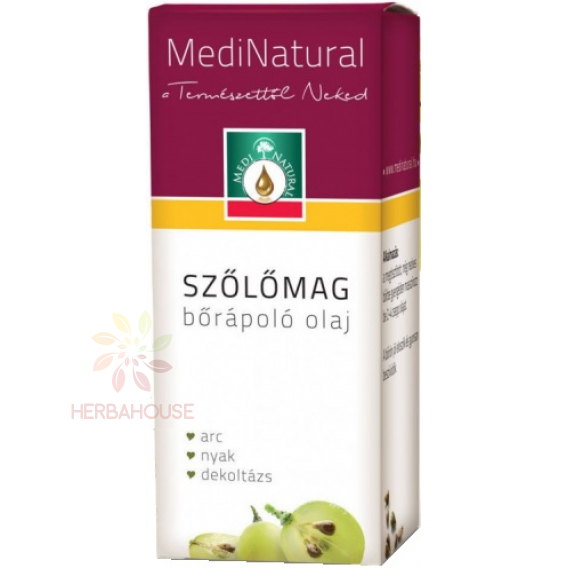 Obrázek pro MediNatural Olej z hroznových jadérek (20ml)