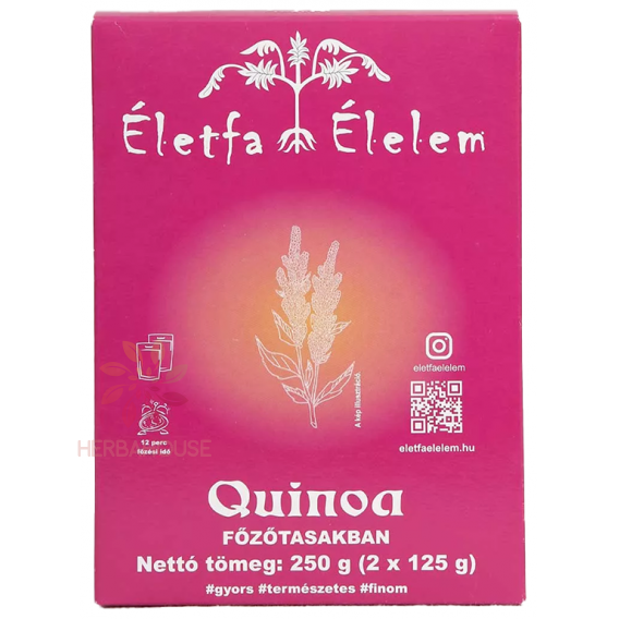 Obrázek pro Életfa Élelem Quinoa ve varných sáčcích (2 x 125g)