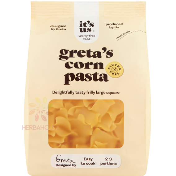 Obrázek pro It´s us Greta Bezlepkové kukuřičné těstoviny velké kostky (200g)