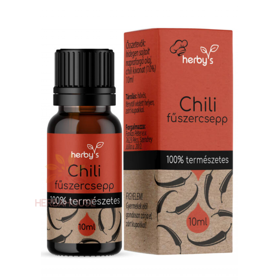Obrázek pro Herbys Chilli 100% přírodní esenciální olej (10ml)