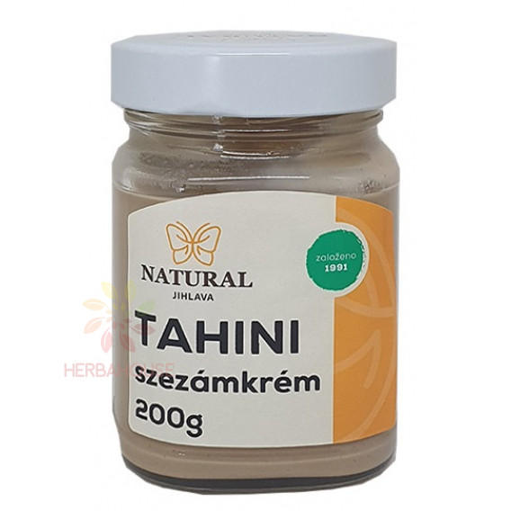 Obrázek pro Natural Tahini sezamová pasta (200g)