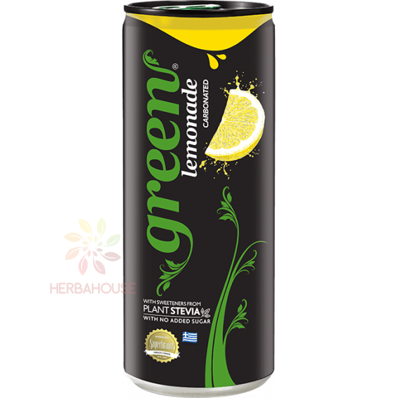Obrázek pro Green Lemonade Sycený nápoj s citronovou příchutí se sladidly (330ml)