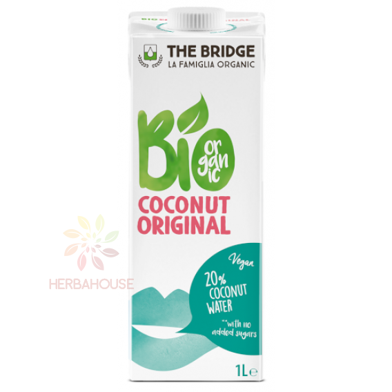 Obrázek pro The Bridge Bio Kokosový nápoj s kokosovou vodou (1000ml)