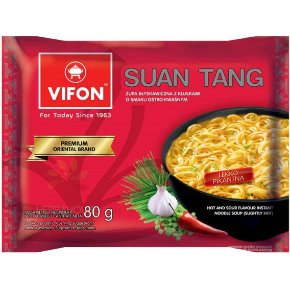 Obrázek pro Vifon Suang Tang instantní nudlová polévka jemně pikantní (80g)