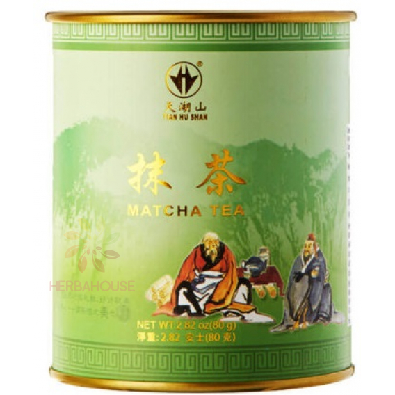 Obrázek pro Tian Hu Shan Matcha zelený čaj mletý, práškový (80g)