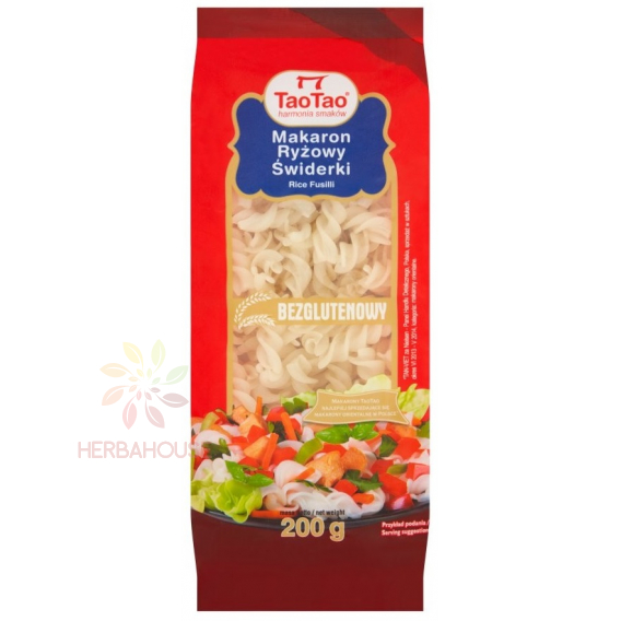 Obrázek pro TaoTao Bezlepkové rýžové těstoviny - vřetena (200g)