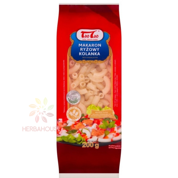Obrázek pro TaoTao Bezlepkové rýžové těstoviny - kolínka (200g)